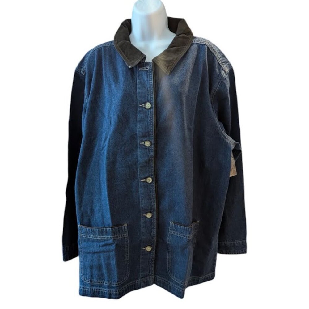 Cabin Creek Denim Barn Jacket, Women's Plus size 2X